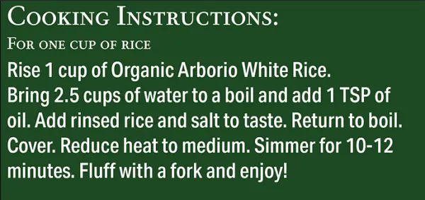 Organic Arborio White - Image 2